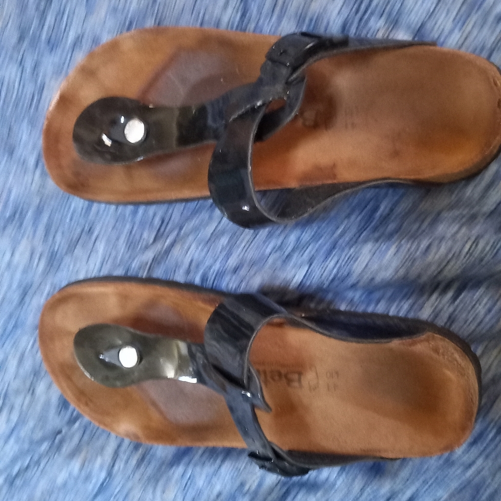 Black Patent Leather Betula Birkenstock 41